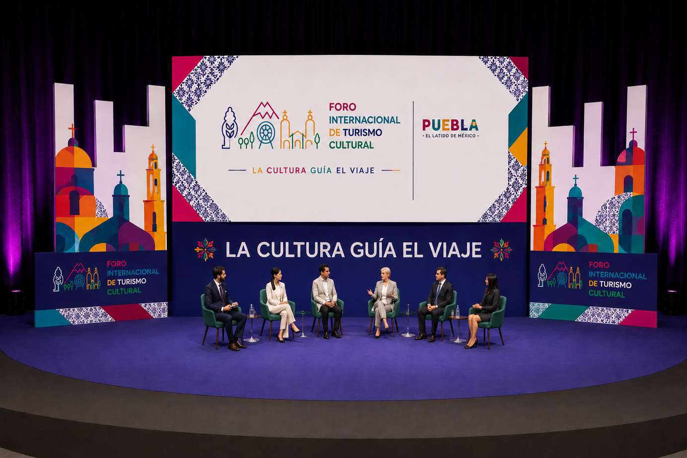 Escenario del Foro Internacional de Turismo Cultural